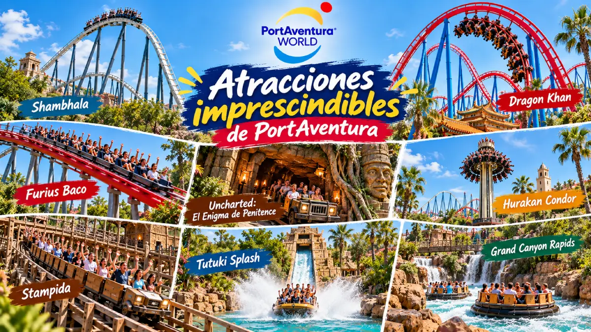 Portaventura Park las atracciones imprescindibles